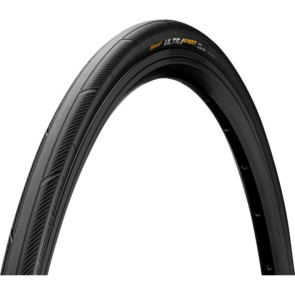 Opona Continental Ultra Sport III 700x25C – Zwijana, Czarna