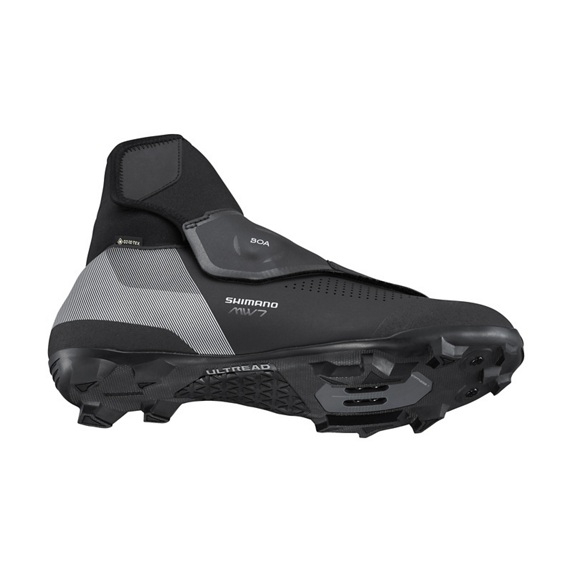 Buty Shimano SH-MW702 Wide — zimowe MTB, Black, SPD (2-śrub), rozmiar 41