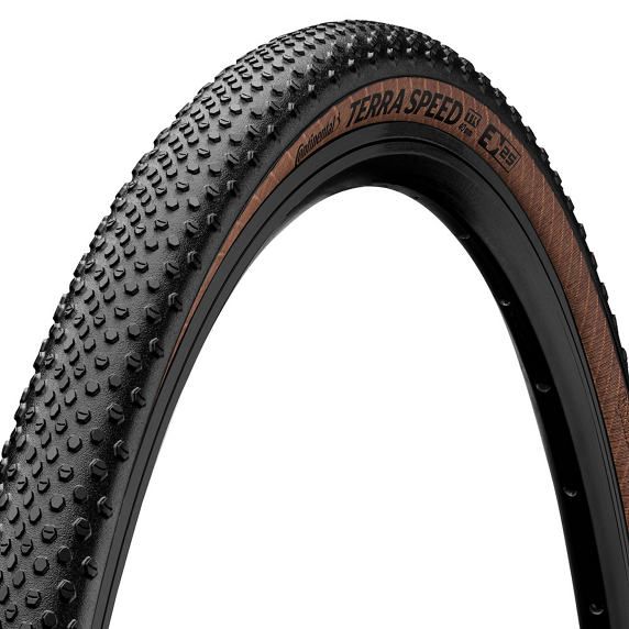 Opona zwijana Continental Terra Speed ProTection 28 x 1.70 Czarna/Transparent