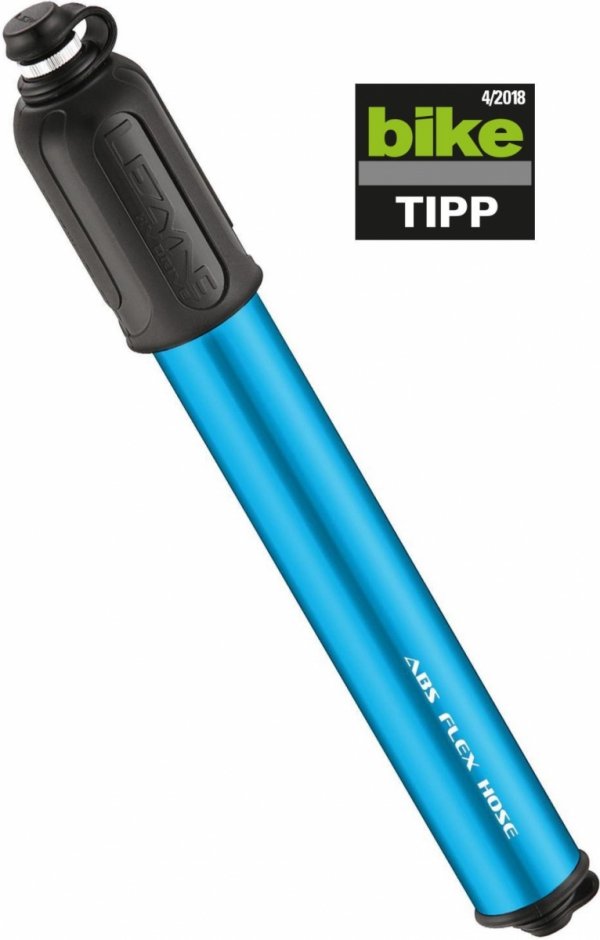 Pompka ręczna Lezyne CNC Drive HV Medium — niebieska, 90 PS