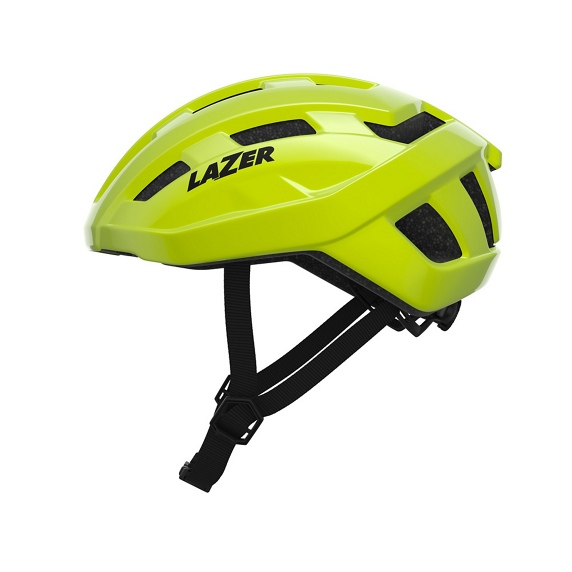 Kask szosowy Lazer Tempo KinetiCore CE-CPSC — Flash Yellow, rozmiar Uni (54–61 cm)