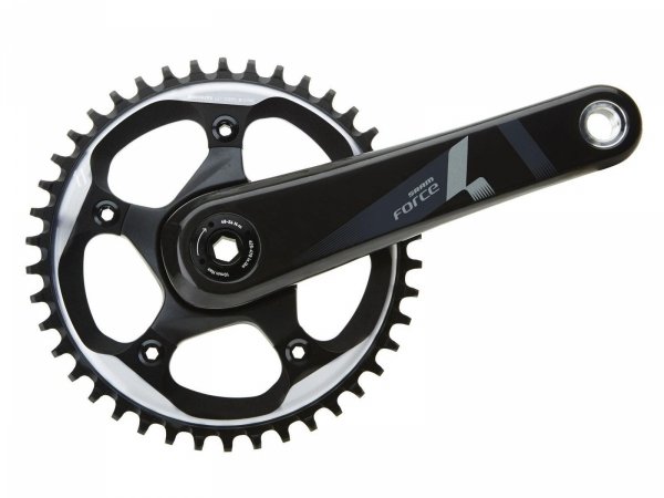 Korba SRAM Force 1 GXP 170 mm 42T X-SYNC — czarna