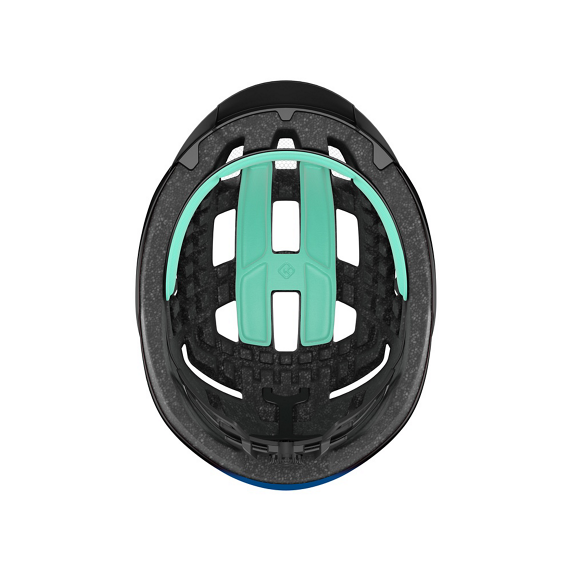 Kask rowerowy Lazer Codax KinetiCore CE-CPSC — Blue Black, Uni (54–61 cm) + moskitiera
