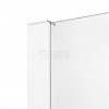 NEW TRENDY Kabina prysznicowa przesuwna PRIME WHITE 120x80x200 K-1365/K-1393