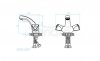KUCHINOX - Bateria umywalkowa NORM stojąca z korkiem  BQN_022D