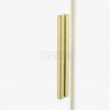 NEW TRENDY Kabina prysznicowa walk in Smart Light Gold, przesuwna, wspornik skośny 140x200 EXK-4299-WU