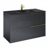 ELITA SZAFKA SOHO 100 2S BLACK MATT PDW 168746/RE011004047160