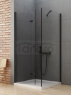 NEW TRENDY Kabina prysznicowa składana NEW SOLEO BLACK 100x100x195 