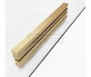 REA - Kabina Prysznicowa MONTANA Gold Brush / Złota Szczotkowana 120x100  /drzwi 120 + ścianka 100/