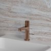 OMNIRES Bateria umywalkowa CONTOUR miedź szczotkowana CT8010CPB