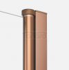 NEW TRENDY Parawan nawannowy New Soleo Copper Brushed 100x140, dwuelementowy P-0123/P-0124