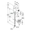 KLUDI - Bateria bidetowa ZENTA SL 485300565
