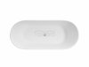 BESCO Wanna wolnostojąca Moya B&W 170 + klik klak chrom #WMD-170-MBW
