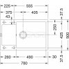 FRANKE Zlewozmywak Maris MRG 611-78 XL Fragranit+ Kamienny szary