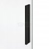 NEW TRENDY Drzwi prysznicowe przesuwne SOFTI BLACK  100x200 samodomykające EXK-3950