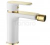 REA - Bateria bidetowa BLOOM BLOOM White-Gold/Biało-Złota