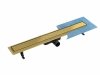 BESCO Odpływ liniowy Virgo Gold Duo 80cm OL-80-VG