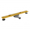 BALNEO Slim & Low ProLine Mirror Gold Odpływ liniowy 80 cm złoty lustrzany