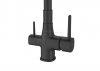 INVENA Bateria zlewozmywakowa z filtrem Glamour czarny BZ-02-F04-V