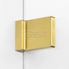 NEW TRENDY Kabina prysznicowa WALK IN AVEXA GOLD BRUSHED 70x200 złoto szczotkowane EXK-7002
