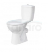 CERSANIT - Zestaw 373 kompakt WC kołnierzowy MITO Grey z deską polipropylenową  TK002-005