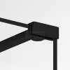 NEW TRENDY - Kabina Walk In New Modus BLACK 70X200 EXK-0249
