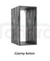 AQUAFORM - moduł szafkowy otwarty OTTIMA 30x60x44 Czarny beton  AQ.401-1603077