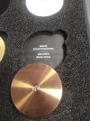 ARMATURA KRAKÓW KFA Bateria umywalkowa nablatowa MOZA GOLD BRUSHED/ MIEDŹ SZCZOTKOWANA 5032-612-34