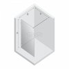 NEW TRENDY Kabina prysznicowa EVENTA COPPER SHINE WALK-IN U 110x200 szkło czyste 8mm Active Shield 2.0  EXK-6524