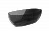 BESCO Wanna wolnostojąca Mexa Carbon Grey 170x78 maskownica czarny matt #WAM-170-CGB