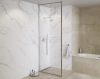 BESCO Ścianka walk-in Icon Chrom 100x200 z regulowanym profilem ICH-100-200C