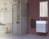 DEANTE Drzwi wnękowe prysznicowe przesuwne HIACYNT 160x200 KQH 016P