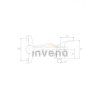 INVENA - Bateria natryskowa PEREA  BN-05-001-Q