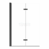 BESCO Parawan nawannowy 2-skrzydłowy Lumix gun metal 100x145 PLGM-2S