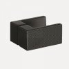 NEW TRENDY Kabina prysznicowa Avexa Black XR , podwójne drzwi 100x80x200 EXK-6919