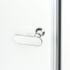 NEW TRENDY Kabina prysznicowa drzwi uchylne NEW SOLEO 80x70 D-0140A/D-0086B