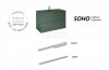 ELITA SZAFKA SOHO 100 2S FOREST GREEN MATT PDW 169085/RE011004047010