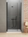 NEW TRENDY Drzwi wnękowe prysznicowe składane NEW SOLEO BLACK 70x195 D-0219A