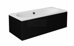 BESCO Obudowa wanny panel vitae black 170 #OAV-170-PKC