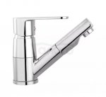 FERRO - Bateria umywalkowa ALGEO stojąca obrotowa z wyciąganą wylewką  BAG2APO