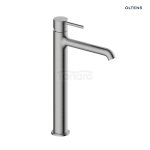 Oltens Molle Slim bateria umywalkowa stojąca wysoka nikiel 32403910