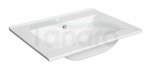 AQUAFORM - umywalka meblowa ceramiczna BILBAO 80 głębokość 46 biała z otworem  AQ.448-0421180