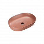 EXCELLENT Jima umywalka nablatowa 61x41 cm owalna, terracoctta mat CEAC.2001.615.TEM