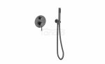 BESCO Bateria wannowo prysznicowa podtynkowa Veo gun metal BWP-P-GR