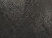 NEW TREDNY Brodzik kwadratowy MILD STONE ze strukturą kamienia naturalnego czarny 100x100x4,5 B-0585