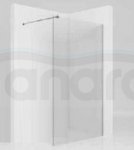 JELLOW  - ścianka prysznicowa FUJI 100 typu Walk-In szkło transparentne 8mm profil CHROM  KN-01-W-00-100