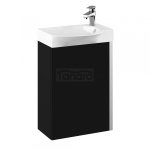 ELITA SZAFKA ZESTAW Z UMYWALKĄ SET SUMMER 45 1D BLACK MATT PDW 168298/RE020450147160