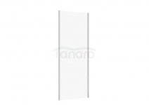 CERSANIT - Ścianka kabiny prysznicowej LARGA chrom 80x195 szkło transparentne  S932-131
