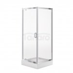 CERSANIT - Set B618 - kabina ARTECO kwadratowa 90x90x190 z brodzikiem TAKO 90x16  S601-132