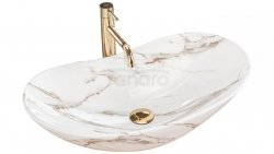 REA - Umywalka ceramiczna nablatowa ROYAL LAVA